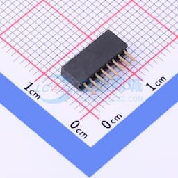 间距:1.27mm 1x8P 直插 【插件】缩略图