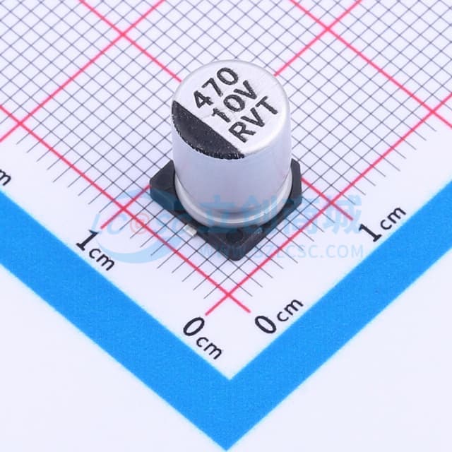 470uF ±20% 10V实物图