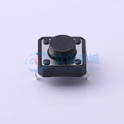 轻触开关12*12*6.0mm插件四脚DIP圆柄250gf 【轻触】缩略图