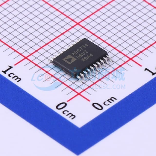 ADG734 三/四通道SPDT开关实物图