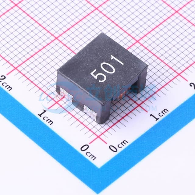 两路 贴片共模滤波器 阻抗500Ω@100MHz实物图
