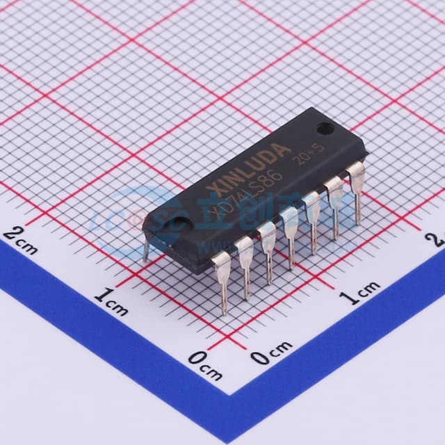 四路2输入异或门【插件】实物图