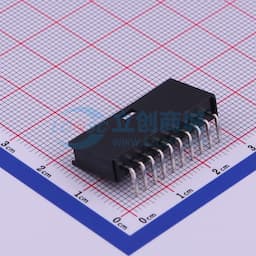 1x10P 间距:2.54mm 弯插 【插件】缩略图