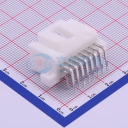 2x8P 间距:2.54mm 弯插 【插件】缩略图