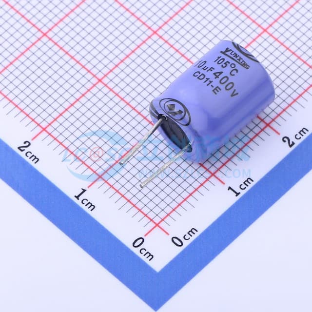 10uF ±20% 400V实物图