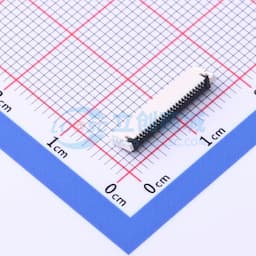 间距:0.5mm P数:24P 翻盖式 双侧触点/上下接缩略图
