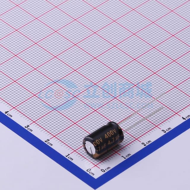 停产 4.7uF ±20% 400V【插件】实物图