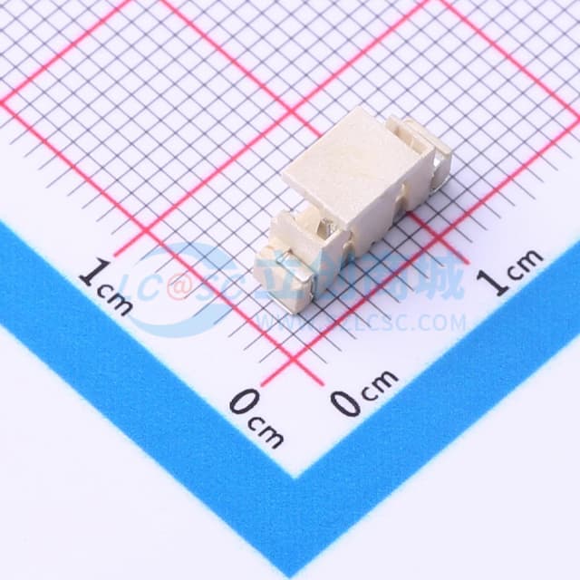 1x5P 间距:1.25mm 立贴 系列:PicoBlade(MX 1.25)实物图