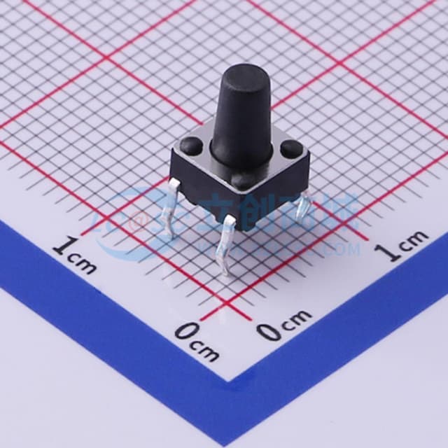 6*6*9mm 直插 轻触开关 【轻触】实物图