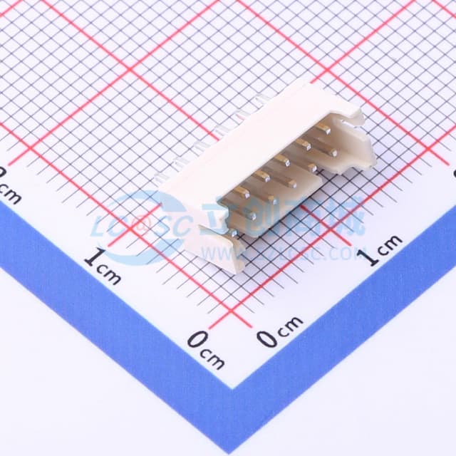 2x6P 间距:2mm 直插 系列:PHD 【插件】实物图