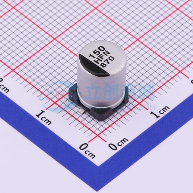 150uF ±20% 50V实物图