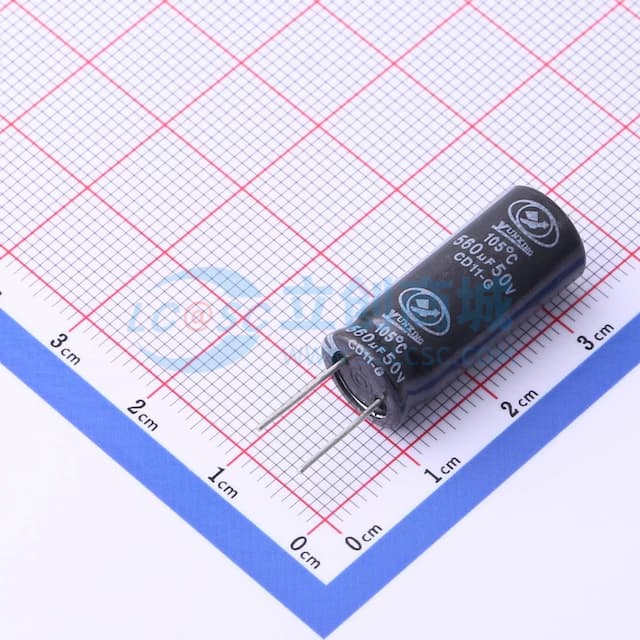 560uF ±20% 50V实物图