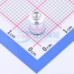 雄和远景，电路板表贴圆螺母柱，M2Xφ5.56X6.6+1.53，铜镀锡，编带装缩略图