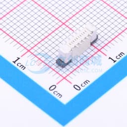间距:0.5mm P数:10P 抽屉式 单侧触点/垂直缩略图
