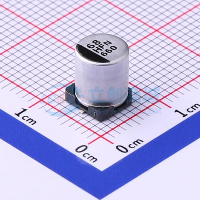 68uF ±20% 50V实物图