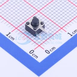 4.5*4.5*4.3mm 卧插 轻触开关 【插件】缩略图