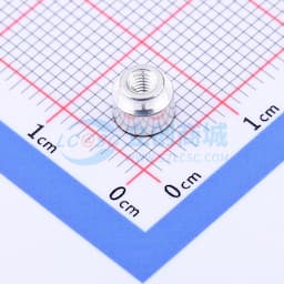 雄和远景，电路板表贴圆螺母柱，M2.5Xφ5.56X3+1.53，铜镀锡，编带装缩略图