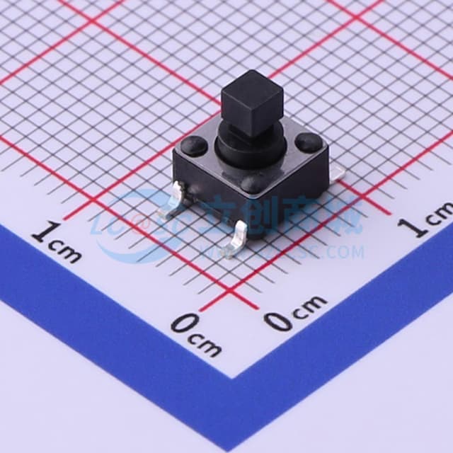 6*6*7.3mm 立贴 轻触开关实物图