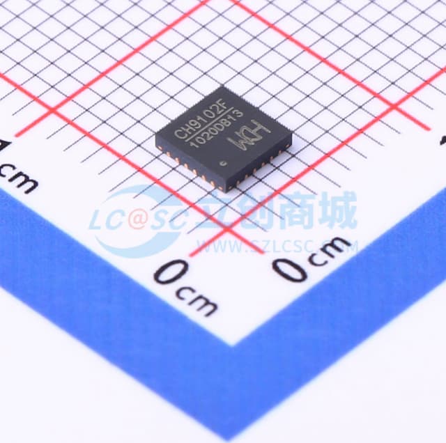 USB转串口芯片CH9102实物图