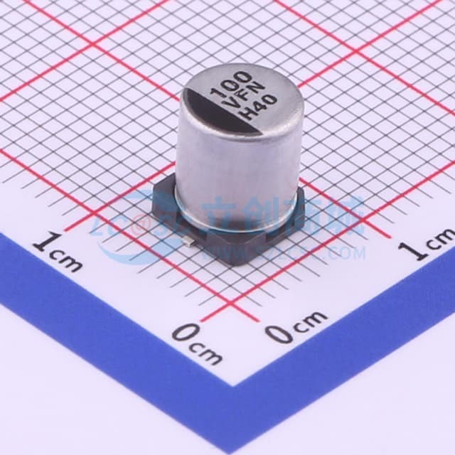 100uF ±20% 35V实物图