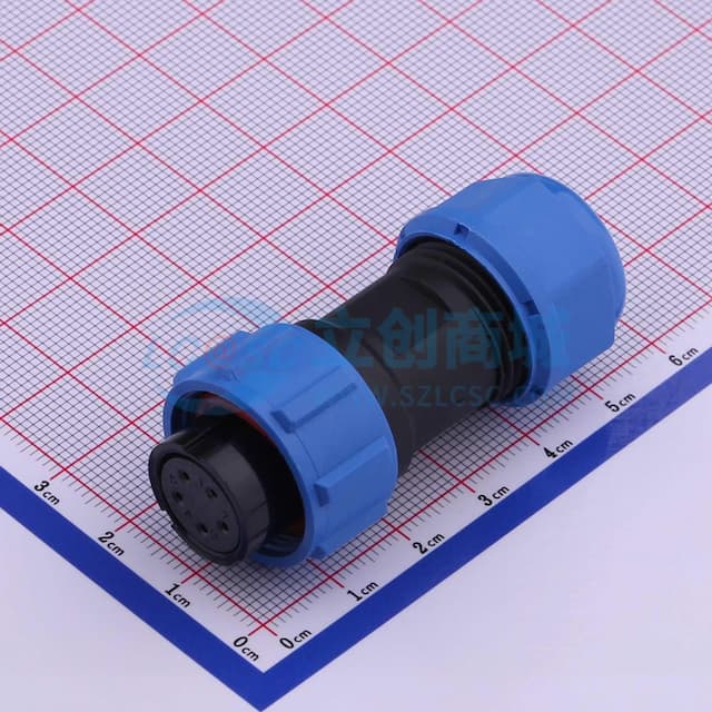 电缆插头JH1710S-5实物图