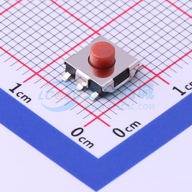6.2*6.2*3.7mm 立贴 轻触开关实物图