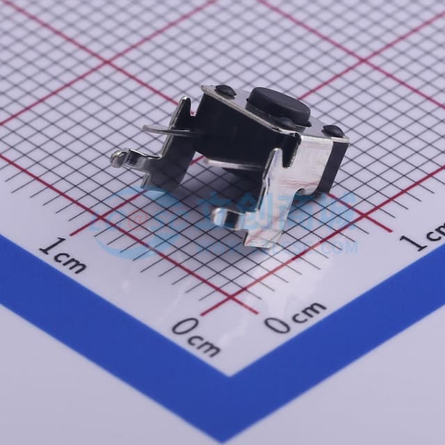 带支架 黑色按扭 【轻触】实物图