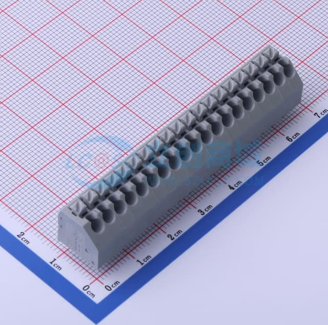 1x19P 3.5mm 每排P数:19 排数:1 【插件】实物图