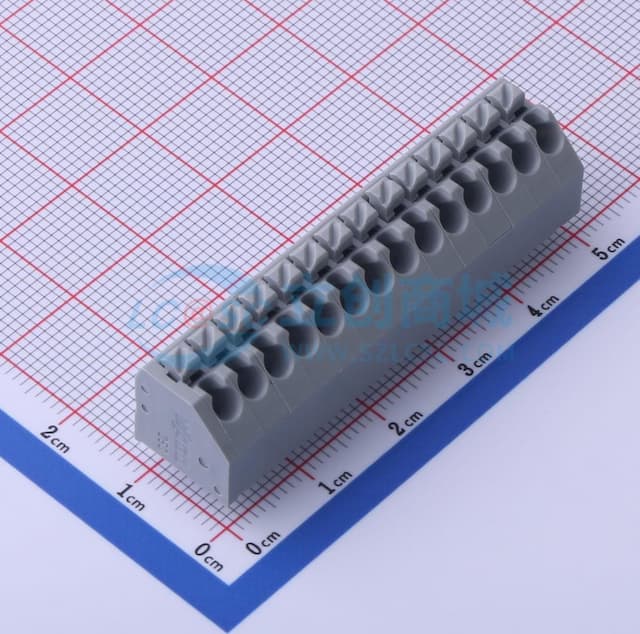 1x14P 3.5mm 每排P数:14 排数:1 【插件】实物图