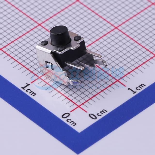 6*6*6mm 卧插 轻触开关 【轻触】实物图