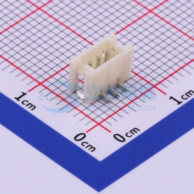 1x3P 间距:1.5mm 立贴 系列:ZH实物图