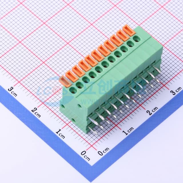 1x11P 2.54mm 每排P数:11 排数:1 【插件】实物图