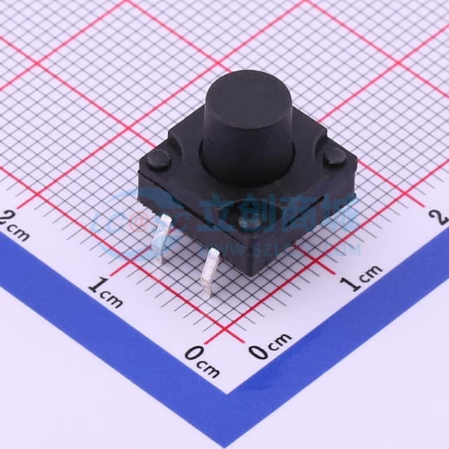 12*12*11mm 直插 轻触开关 【轻触】实物图