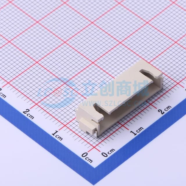 1x8P 间距:2.5mm 卧贴 系列:XH实物图