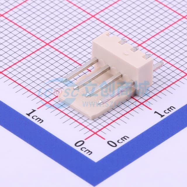 1x4P 间距:2.5mm 直插 【插件】实物图