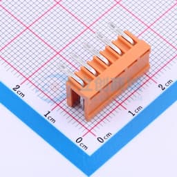 橙色 1x5P 3.96mm 排数:1 每排P数:5【插件】缩略图