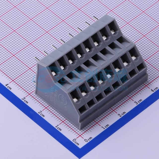 5mm 每排P数:8 排数:2 【插件】实物图