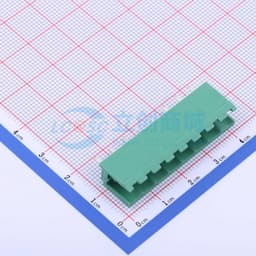1x8P 5.08mm 排数:1 每排P数:8 【插件】缩略图