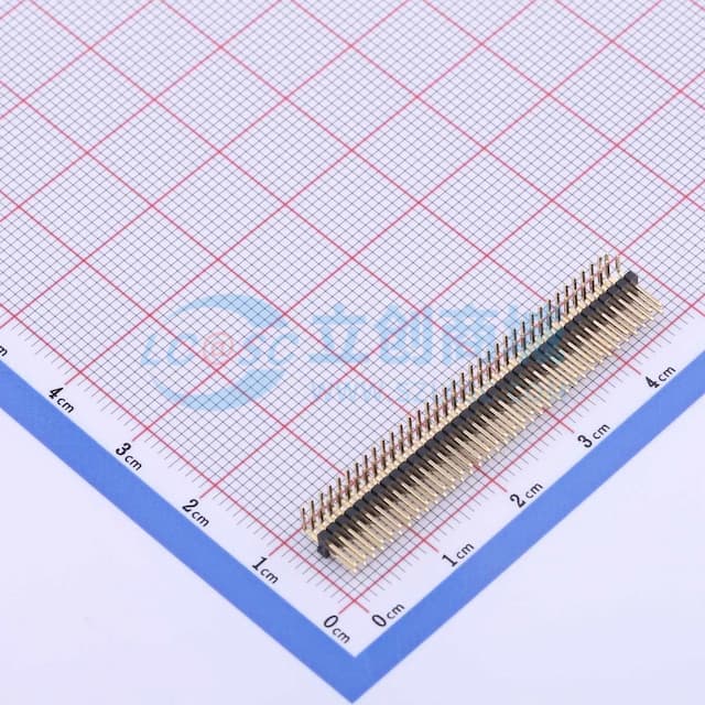 2x36P 间距:1.27mm 方针实物图