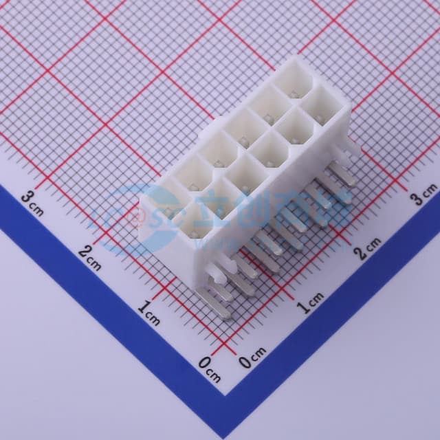 2x6P 间距:4.2mm 弯插 【插件】实物图