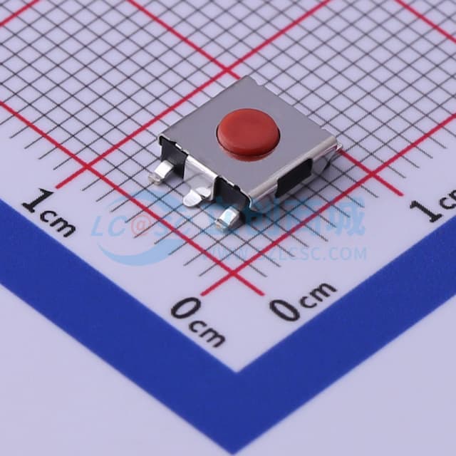 6.2*6.2*2.5mm 立贴 轻触开关实物图