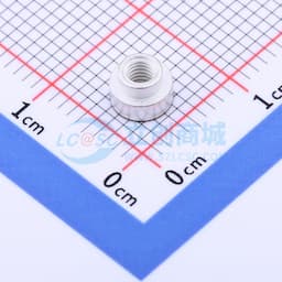 雄和远景，电路板表贴圆螺母柱，M2.5Xφ5X2+1.4，铁镀锡，编带装缩略图