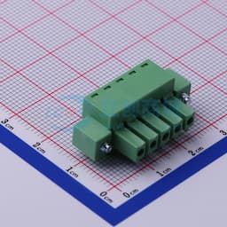 3.81mm 1x5P 排数:1 每排P数:5 螺丝固定缩略图