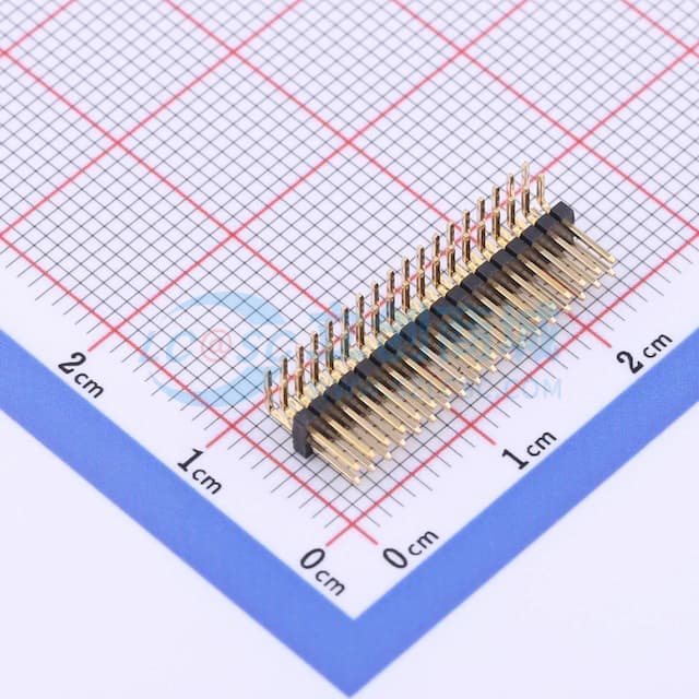 2x18P 间距:1.27mm 方针实物图