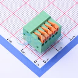 1x5P 2.54mm 每排P数:5 排数:1 【插件】缩略图
