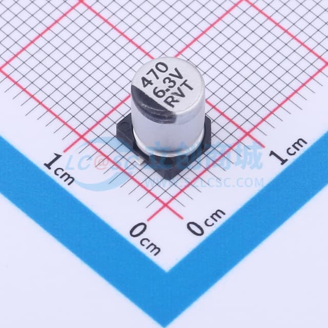 470uF ±20% 6.3V实物图