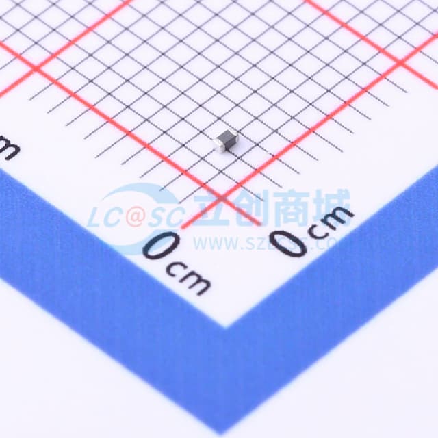 单路 0402磁珠 阻抗500Ω@100MHz实物图