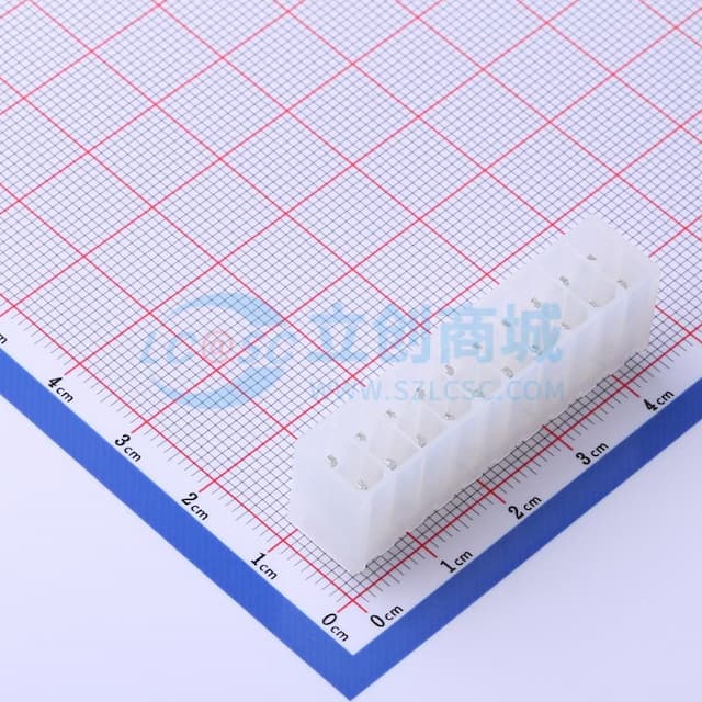2x10P 间距:4.2mm 直插 系列:Mini-Fit(MX 4.2) 【插件】实物图