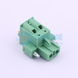 5.08mm 1x2P 排数:1 每排P数:2 螺丝固定缩略图