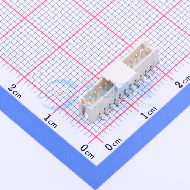 1x11P 间距:1.5mm 立贴 系列:ZH实物图